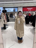 波司登（BOSIDENG）【反季】羽絨服女款長款脫卸帽加厚冬新國標90絨商場同款修身外套 半糖卡其7A34 M 165/88A 體重約120-140斤 曬單實拍圖