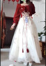 塞德勒敬酒服新娘2025新款長袖法式訂婚結(jié)婚宴會高端氣質(zhì)春夏禮服女 酒紅色 L 曬單實拍圖