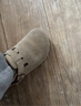 BIRKENSTOCK勃肯德國進(jìn)口新品男女款牛皮絨面革Tokio包頭系踝拖鞋 沙色窄版1028323 35 曬單實(shí)拍圖