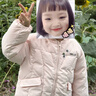 巴拉巴拉童裝兒童棉服男童女童外套冬裝棉衣繡花寶寶衣服 夢(mèng)幻粉60308 110 曬單實(shí)拍圖