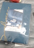 無(wú)印良品A類(lèi)全棉長(cháng)絨棉四件套100%純棉床單被套宿舍家用床笠被罩床上用品 杰西-月光藍【100%加厚全棉】 1.8m 床單款 四件套-被套200*230cm 曬單實(shí)拍圖