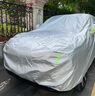 智匯汽車車衣全車罩加厚牛津布遮陽防曬防雨罩轎車SUV越野汽車套外罩 適用于林肯航海家專用車衣全車罩 銀色加棉加厚牛津布汽車衣罩外套 曬單實拍圖
