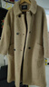 妖精的口袋亮絲復古毛呢外套女2024秋冬新款美拉德甜美中長(cháng)款大衣 溫柔卡其色 M 曬單實(shí)拍圖