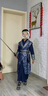 微愛的小松鼠漢服男童 2025新款唐裝兒童古裝中國風(fēng)帥氣武俠古風(fēng)演出服 266 藍(lán)色+伸縮劍 140 曬單實拍圖
