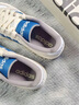 阿迪達斯（adidas）官方艦店男鞋 春季新款復古運動(dòng)鞋潮流耐磨休閑鞋低幫板鞋籃球鞋 JH8812/白藍棕 41 曬單實(shí)拍圖