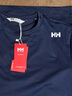 HELLY HANSEN, HH海麗漢森25夏新款男款抗菌日常休閑運動(dòng)簡(jiǎn)約輕薄舒適圓領(lǐng)短袖T恤 藏青色 L 曬單實(shí)拍圖