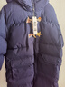 馬騎頓（MQD）【三防】童裝男大童冬款喜慶國風(fēng)羽絨服 藏青 160 曬單實(shí)拍圖