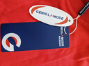 GENIOLAMODE本命年紅色t恤男新年國風(fēng)純棉休閑寬松百搭印花蛇年衣服 紅色 XL 曬單實(shí)拍圖