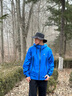 KOLON SPORT/可隆防水沖鋒衣 男女同款AIRFLOW戶(hù)外防風(fēng)透濕耐磨輕量夾克外套 LUJK5MT507-BU 藍色 2XL 185/104A 曬單實(shí)拍圖