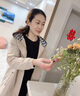 恰凡（QIAFAN）媽媽秋裝50歲60洋氣夾克衫外套7中老年人女裝春秋裝高貴連帽風(fēng)衣 FXN299727 卡其 XL  【體重80-95斤】 曬單實(shí)拍圖