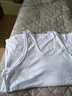 男士純棉跨欄背心男高彈透氣排汗運動(dòng)健身背心工字坎肩汗衫男裝 全棉背心-白色 3XL 曬單實(shí)拍圖