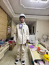 邁卡龍滑雪頭盔雪鏡一體單板滑雪防撞男女成人保暖透氣滑雪護具滑雪裝備 【K10白+MX50雪鏡】星辰灰 XL碼-適合男生（頭圍58-62cm） 曬單實(shí)拍圖