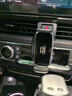 怡發(fā)適用奧迪A6L車載手機(jī)支架專用Q3/Q5L/Q7/A3/A4L/A5A7汽車導(dǎo)航支架 奧迪專用-電動款【月光銀】 17-25款A(yù)4L/A5 曬單實(shí)拍圖