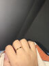 老廟黃金戒指足金米紋光面戒指閉口女款時尚送女友老婆七夕情人節(jié)禮物 時尚素戒17#約2g+禮盒 曬單實拍圖