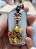 宸途國(guó)潮汽車(chē)鑰匙扣平安符掛飾車(chē)載男女通用吊墜繩鏈創(chuàng)意禮品飾品掛件 貔貅-招財(cái)納福 曬單實(shí)拍圖