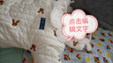 迪士尼（Disney）新生嬰兒衣服秋冬季棉服兔寶寶連體衣絨加厚套裝包腳外出抱衣冬裝 米色刺繡 兔子包腳 66cm  (3-6月)加絨加厚絨包 曬單實(shí)拍圖
