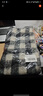 溥畔圍巾女冬季韓系格子加厚保暖學(xué)生披肩情侶復古圍脖男潮流送女朋友 加厚黑色【男女同款】 曬單實(shí)拍圖