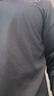 超級安踏甲殼盾抗菌長(cháng)T丨男士安踏秋季半開(kāi)領(lǐng)拉鏈運動(dòng)通勤長(cháng)袖T恤套頭衫 【甲殼盾抗菌】基礎黑5412-6 L /男175 曬單實(shí)拍圖