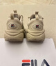 FILA 楊冪同款斐樂官方女鞋豌豆鞋運(yùn)動(dòng)鞋休閑鞋厚底老爹鞋 燕麥棕-OM 35.5 曬單實(shí)拍圖