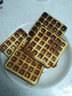 香悠悠（XIANGYOUYOU）香悠悠華夫餅模具家用華夫烤盤(pán)烘焙格子餅燃氣松餅干機燒烤盤(pán)煤氣 雙模華夫模具 曬單實(shí)拍圖