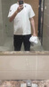 束揚(yáng)廚師工作服夏季短袖定制烘焙餐飲酒店網(wǎng)紅餐廳后廚房工衣服裝訂做 【冰絲透氣】白色短袖 XL /175（130斤-140斤） 曬單實(shí)拍圖