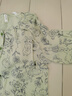 貓人（MiiOW）孕婦睡衣女春秋款純棉紗布帶胸墊月子服孕期哺乳期外穿大碼家居服 豆蔻綠【雙層棉紗+透氣吸汗】 L 【建議重110-130斤】 曬單實(shí)拍圖