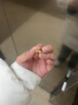 CRD克徠帝黃金戒指碎碎冰金戒指足金999男女戒CNC實(shí)心節日禮物 2.6g 13# 曬單實(shí)拍圖