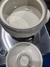 自然廚干燒燉鍋陶瓷砂鍋耐高溫不易裂煲湯熬粥燉湯煲日式沙鍋明火家用 適合2-3人-鈦奶白 2.3L 曬單實(shí)拍圖