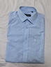 杉杉（FIRS）長(cháng)袖襯衫男中青年男士商務(wù)休閑格子襯衣 0901-305長(cháng)袖淺藍格 38  曬單實(shí)拍圖