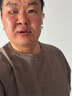 季言竹節(jié)棉高端t恤男士短袖 夏季圓領(lǐng)美式休閑插肩半袖運動打底衫潮男 灰色 3XL 曬單實拍圖