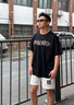 準(zhǔn)者運(yùn)動(dòng)短袖t恤男純棉夏季衣服透氣速干跑步體恤男士健身服飾上衣男 曬單實(shí)拍圖