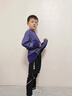 NICKYBABY兒童運動(dòng)套裝速干衣大童跑步訓練春秋男童籃球服緊身打底長(cháng)袖長(cháng)褲 19507藍+16117黑【速干套裝】 150 cm 曬單實(shí)拍圖