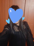 AEMAPE假兩件連衣裙女2025春秋季新款韓版時(shí)尚赫本風(fēng)小個(gè)子裙子秋季 黑色 L 【105-120斤】 曬單實(shí)拍圖