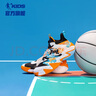 喬丹（QIAODAN）童鞋秋季男大童運動(dòng)鞋凌動(dòng)科技專(zhuān)業(yè)減震籃球鞋-36 曬單實(shí)拍圖