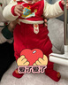 巴拉巴拉童裝嬰兒連體衣新生兒寶寶衣服2025年春裝新年季加厚208125133204 曬單實(shí)拍圖