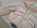 RE'VAN芮范2024冬季新品設(shè)計師款少女感粉色短款羽絨服RM90501236 粉紅色 XS/34 曬單實拍圖