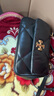 Tory Burch 湯麗柏琦【限時(shí)禮遇】 KIRA 菱格紋手提斜挎包女包TB 154719 黑色 001 OS 曬單實(shí)拍圖