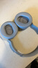 JZEPHF適用微軟1代2代Microsoft Surface Headphones海綿套卡扣耳機套耳罩頭戴式耳機保護套更換維修配件 微軟1代2代蛋白皮-灰色/一對 有卡扣 曬單實拍圖