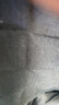 吉普（JEEP）高檔純色圓領(lǐng)毛衣男韓版時(shí)尚棋盤(pán)格子羊毛衫線(xiàn)衣休閑男裝打底針織 黑色 M 曬單實(shí)拍圖