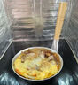 億廚樂出口日本親子丼專用鍋創(chuàng)意豎柄煎鍋平底鍋蓋飯煎蛋鍋滑蛋雞肉飯鍋 17cm豪華版（無(wú)蓋）燃?xì)鈱Ｓ?曬單實(shí)拍圖