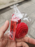 栗合翩毛線(xiàn)鉤織向日葵鑰匙扣女中秋網(wǎng)紅毛絨編織小掛件車(chē)鑰匙鏈包包掛飾 扣子款-平安喜樂(lè ) 曬單實(shí)拍圖