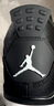 耐克NIKE緩震籃球鞋男喬丹AJ4 JORDAN 4運動鞋 FQ8138-002黑白42.5 曬單實拍圖