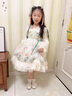 G.DUCKKIDS童裝洛麗塔公主裙女童連衣裙春秋季2025新款兒童裙子可愛公主裙女 圖片色 100 尺碼2~3歲【 90-100cm】 曬單實拍圖