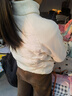 迪士尼寶寶迪士尼女童輕薄羽服2024秋冬新款女孩校服神器保暖兒童羽絨內(nèi)膽 【三防拼色-90鴨絨】杏 160 曬單實(shí)拍圖