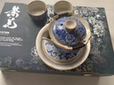 澤名家鎏銀茶具套裝實用畢業(yè)退休喬遷結(jié)新婚生日女神節(jié)禮物 青花鎏銀茶具套裝【禮盒裝】 曬單實拍圖