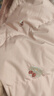 戴維貝拉（DAVE＆BELLA）【Hello.Kitty聯(lián)名】女童絨服寶寶上衣外套女孩衣服秋冬新年童裝 粉色-N 100 cm（建議身高90-100cm） 曬單實(shí)拍圖