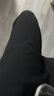 HLA海瀾之家休閑褲男抽繩系帶加厚保暖褲子男冬季 曬單實(shí)拍圖