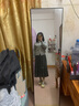 自巧小個子高腰顯瘦A字壓褶半身裙女2024冬裝新款梨型身材百褶裙 水貂灰 L （5碼） 曬單實拍圖