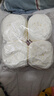 夢(mèng)多福圍巾手工編織diy 小熊手織圍巾送女友毛線編織diy材料包神器 乳白色送女友 1盒 送男友送女友+禮袋 曬單實(shí)拍圖