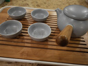 哲品全季同款拾趣陶瓷功夫茶具一壺四杯茶壺茶杯茶盤套裝禮盒高檔送禮 一壺四杯(不含茶盤) 曬單實拍圖